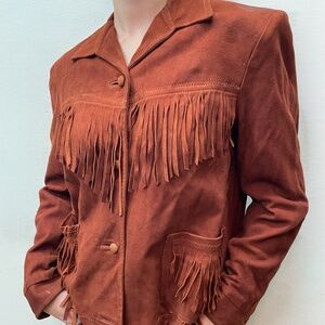 Women Suede Jacket